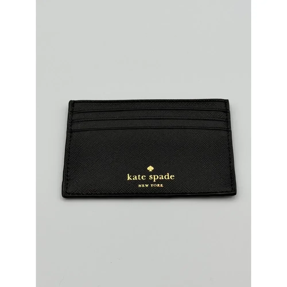 Kate Spade Greta Court Set: Ramey Crossbody Bag & Graham Card Case Wallet Black